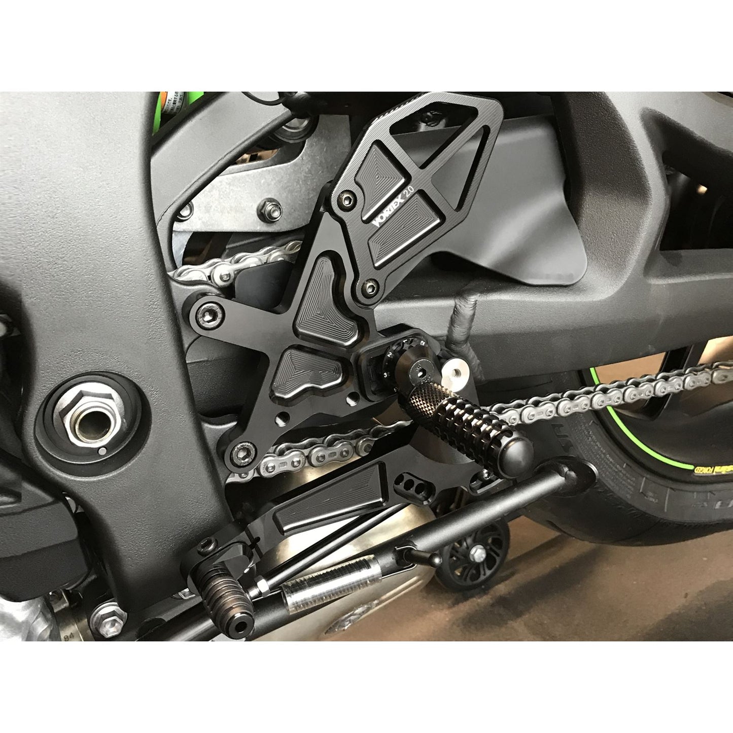 Vortex Rear Set Black RS403K_1003916