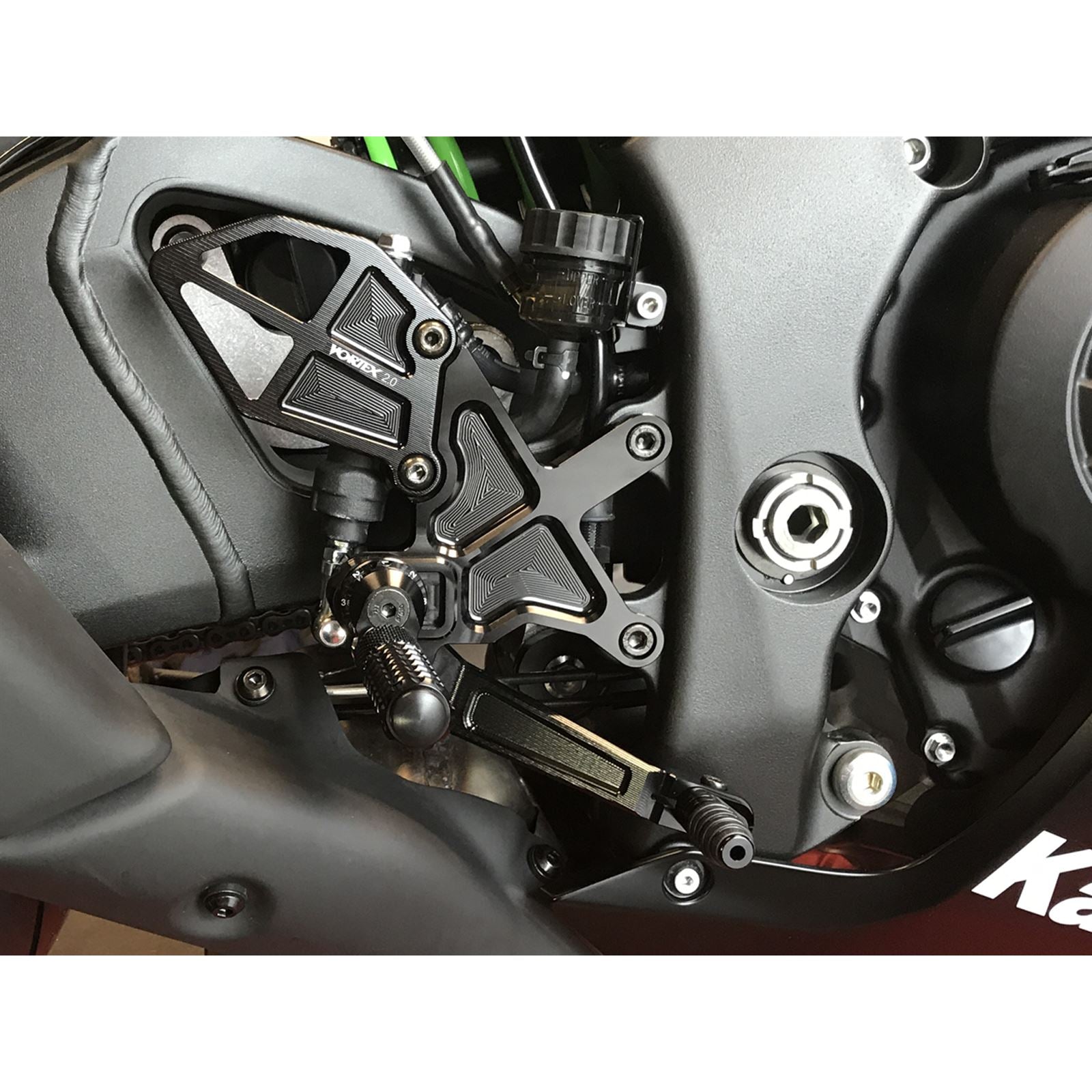 Vortex Rear Set Black RS403K_1003938