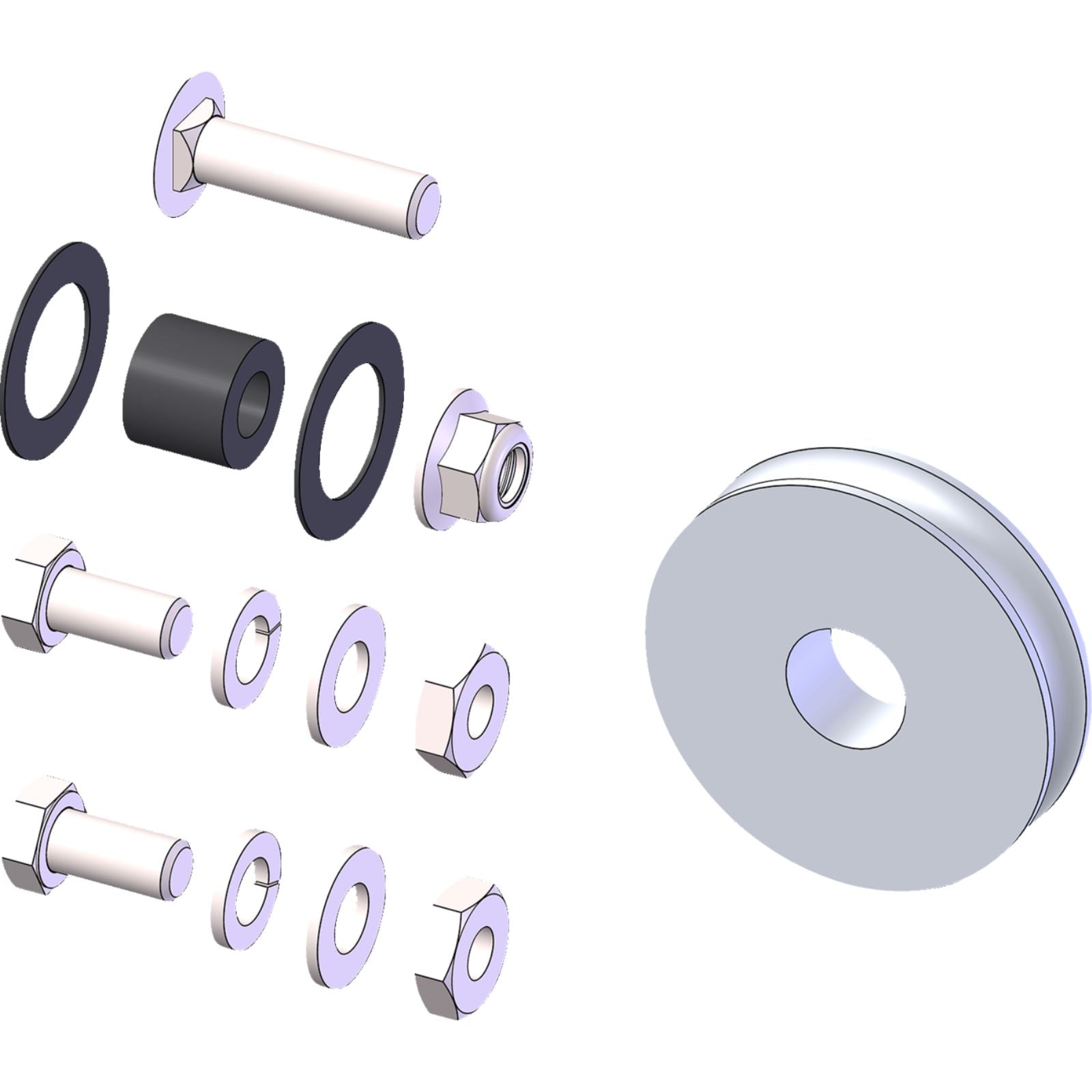 KFI Man Lift Kit Replacement Strap P800286_1385555