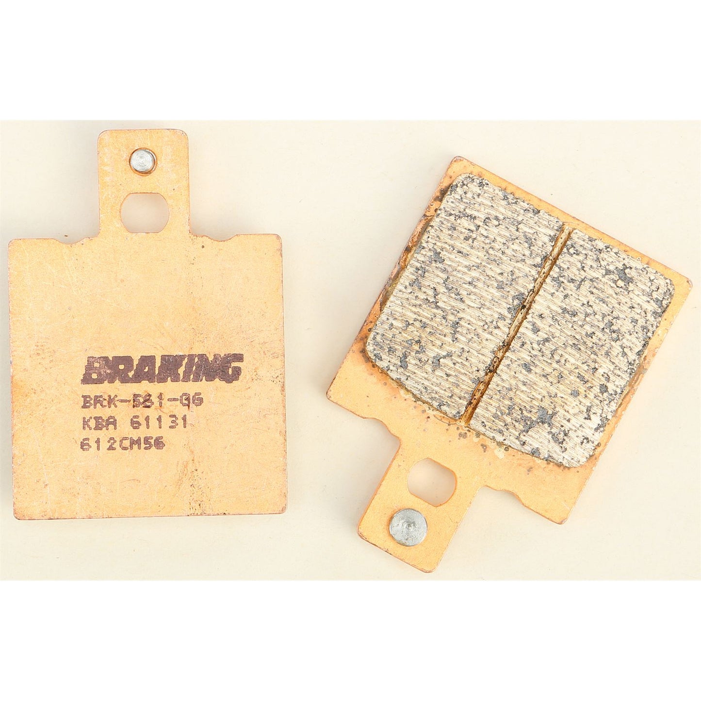 Braking Brake Pad Set Sintered SpoRight [MPN: 612CM56]_23385