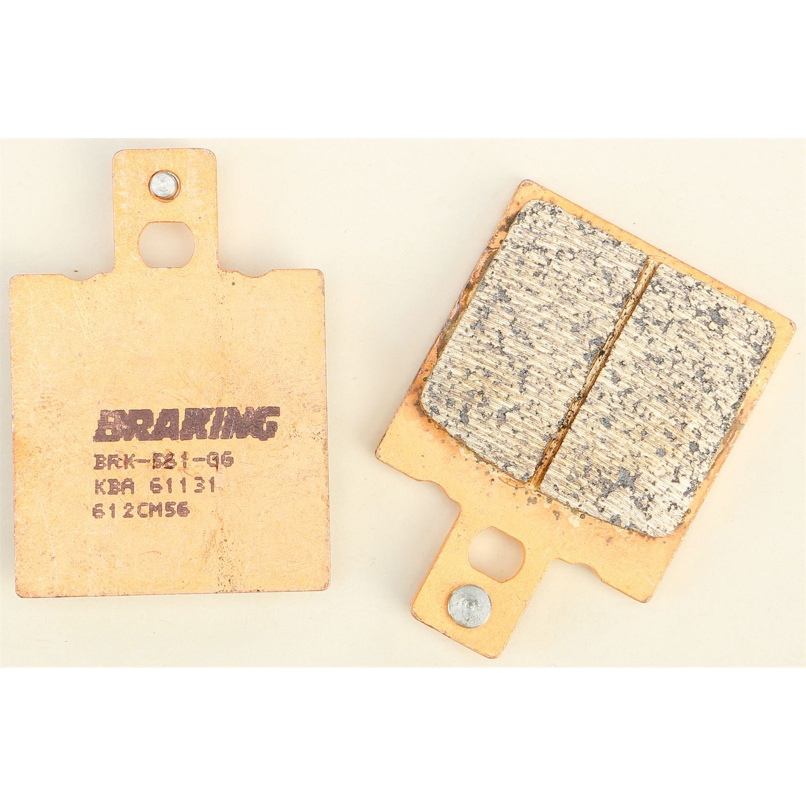 Braking Brake Pad Set Sintered SpoRight [MPN: 612CM56]_23385
