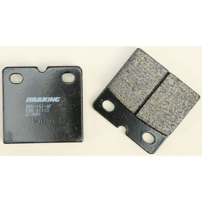 Braking Brake Pad Set Semi-Metallic [MPN: 613SM1]_23386