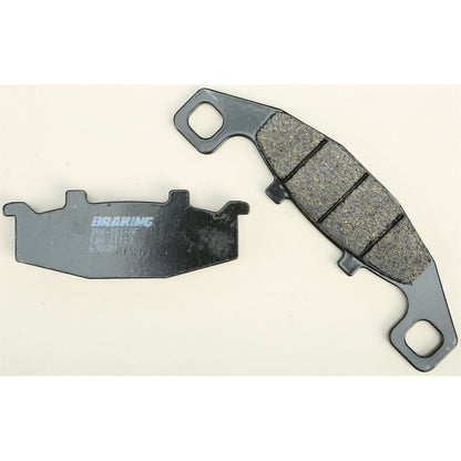 Braking Brake Pad Set Semi-Metallic [MPN: 698SM1]_23390