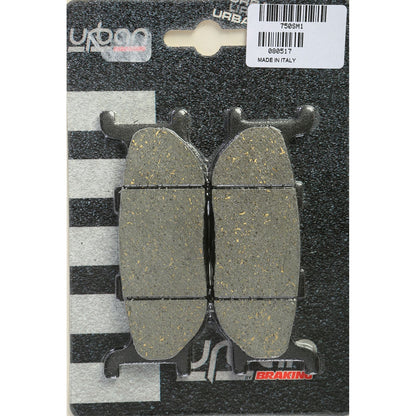 Braking Brake Pad Set Semi-Metallic [MPN: 750SM1]_23393