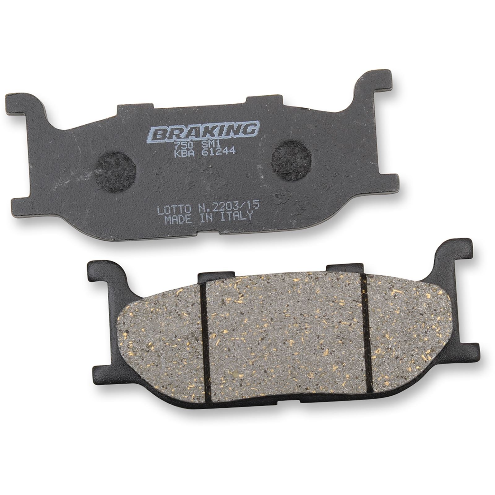 Braking Brake Pad Set Semi-Metallic [MPN: 750SM1]_355878