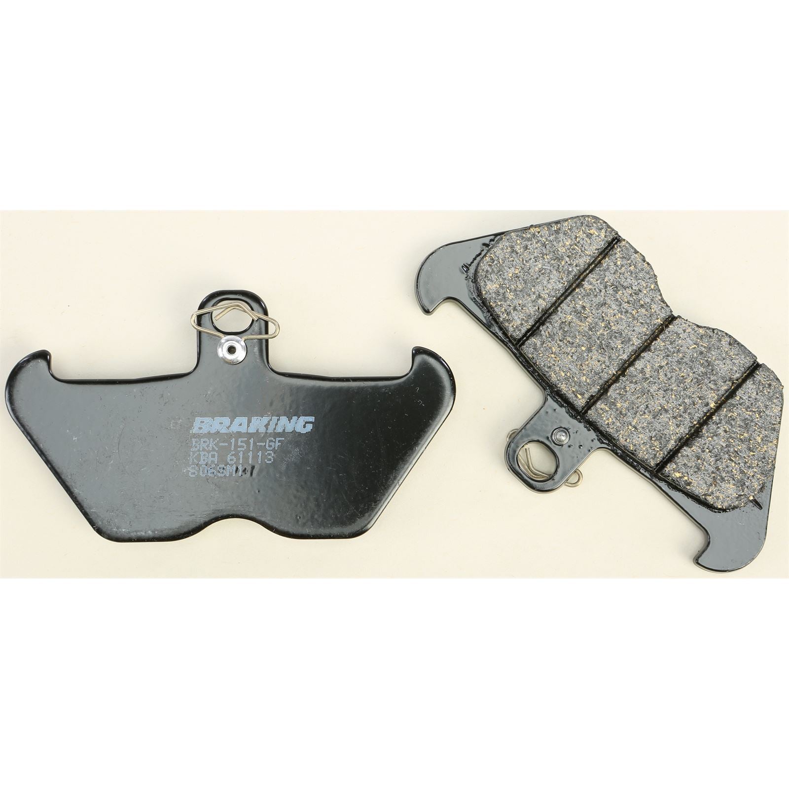 Braking Brake Pad Set Semi-Metallic [MPN: 806SM1]_23403