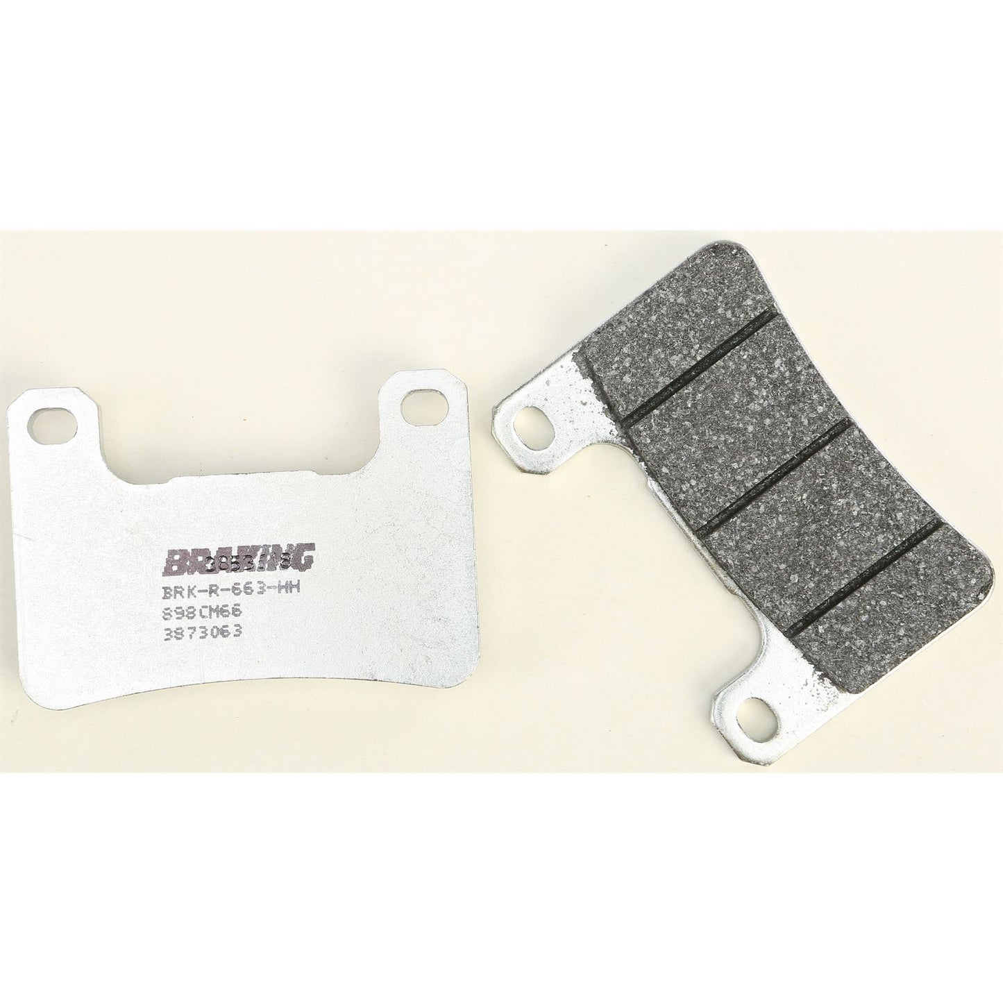 Braking Brake Pad Set Sintered High Performance [MPN: 898CM66]_23412