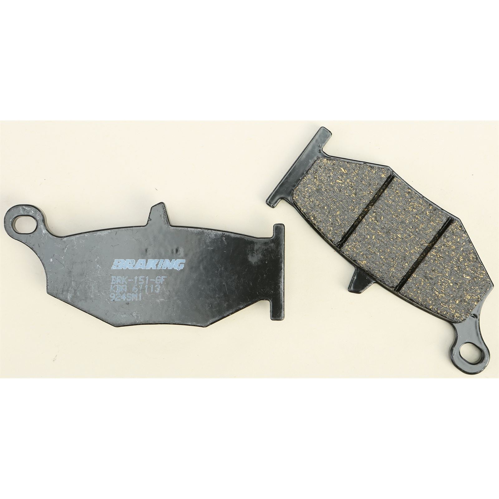Braking Brake Pad Set Semi-Metallic [MPN: 924SM1]_23417