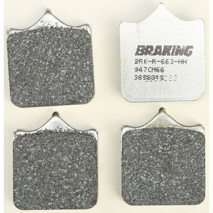 Braking Brake Pad Set Sintered High Performance [MPN: 947CM66]_23431