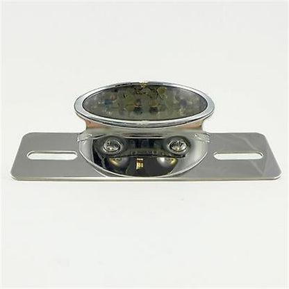 2FastMoto Moped Scooter Rear Smoked LED Brake/Tail Light License Plate Bracket 060-049_651291