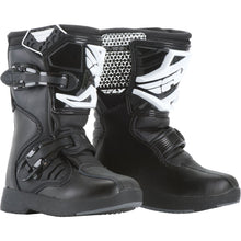 Fly Racing Maverik MX Boots Black Size Y10 [MPN: 364-55096]_23906