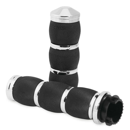 Avon Grips Air Cushioned Grips Chrome MT-AIR-90-CH_24116