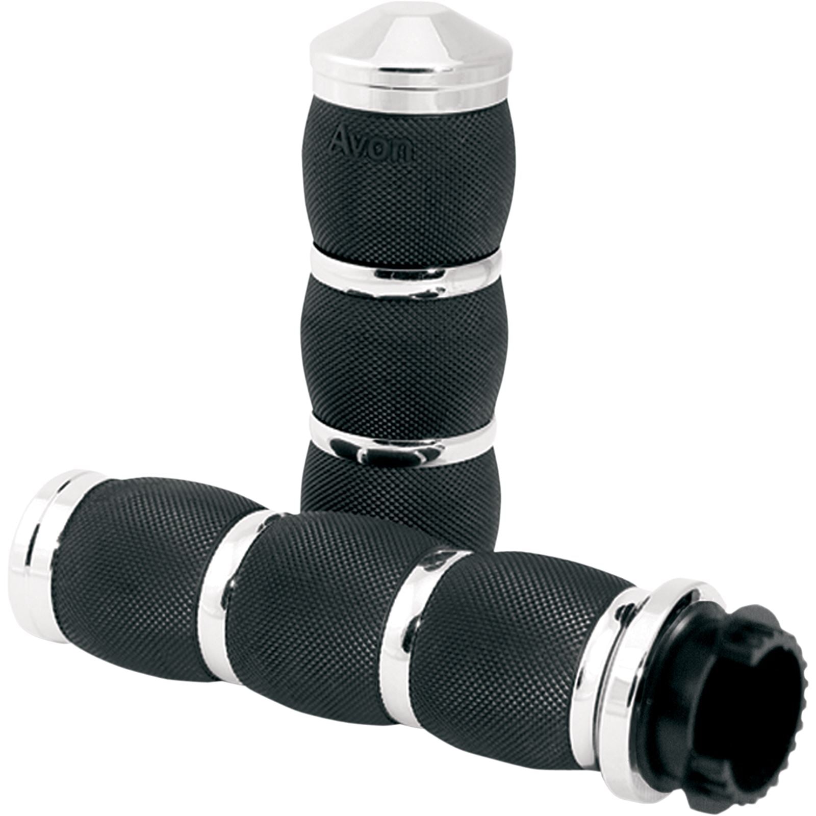 Avon Grips Air Cushioned Grips Chrome MT-AIR-90-CH_347510