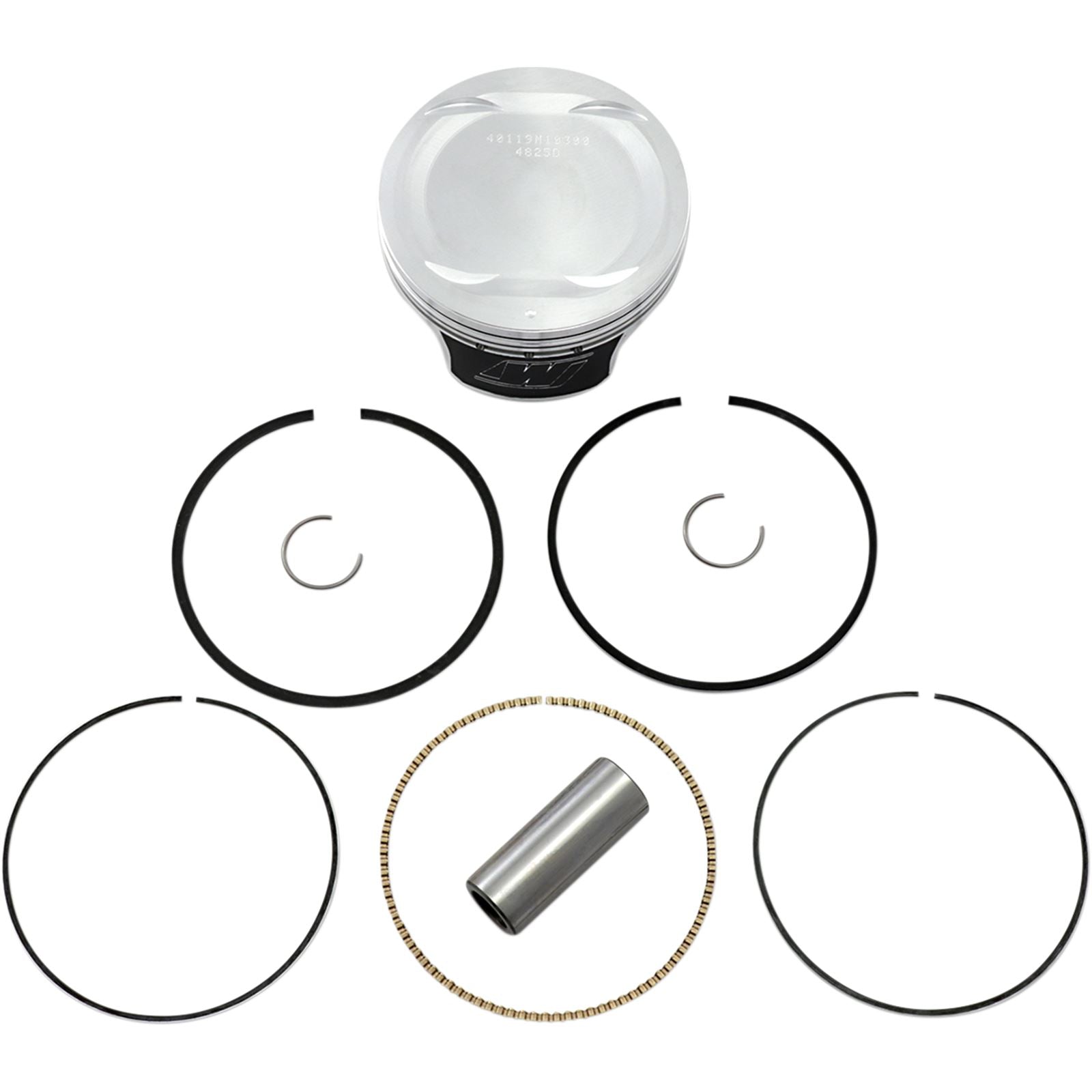 Wiseco - Powersports 10:1 Compression Armorglide Skirt Coated 103mm 40119M10300_495025