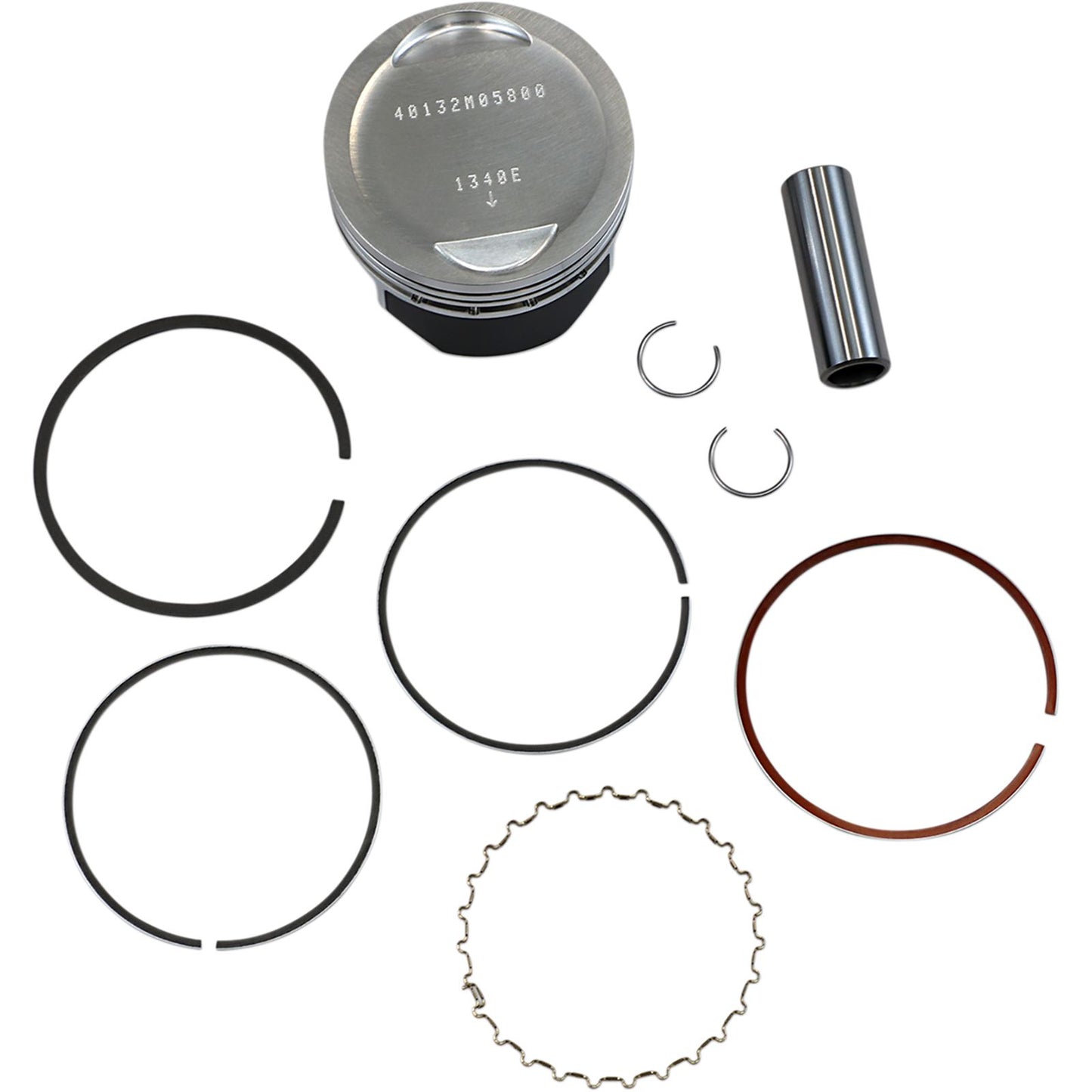 Wiseco - Powersports 10:1 Compression Armorglide Skirt Coated 58mm 40132M05800_495040