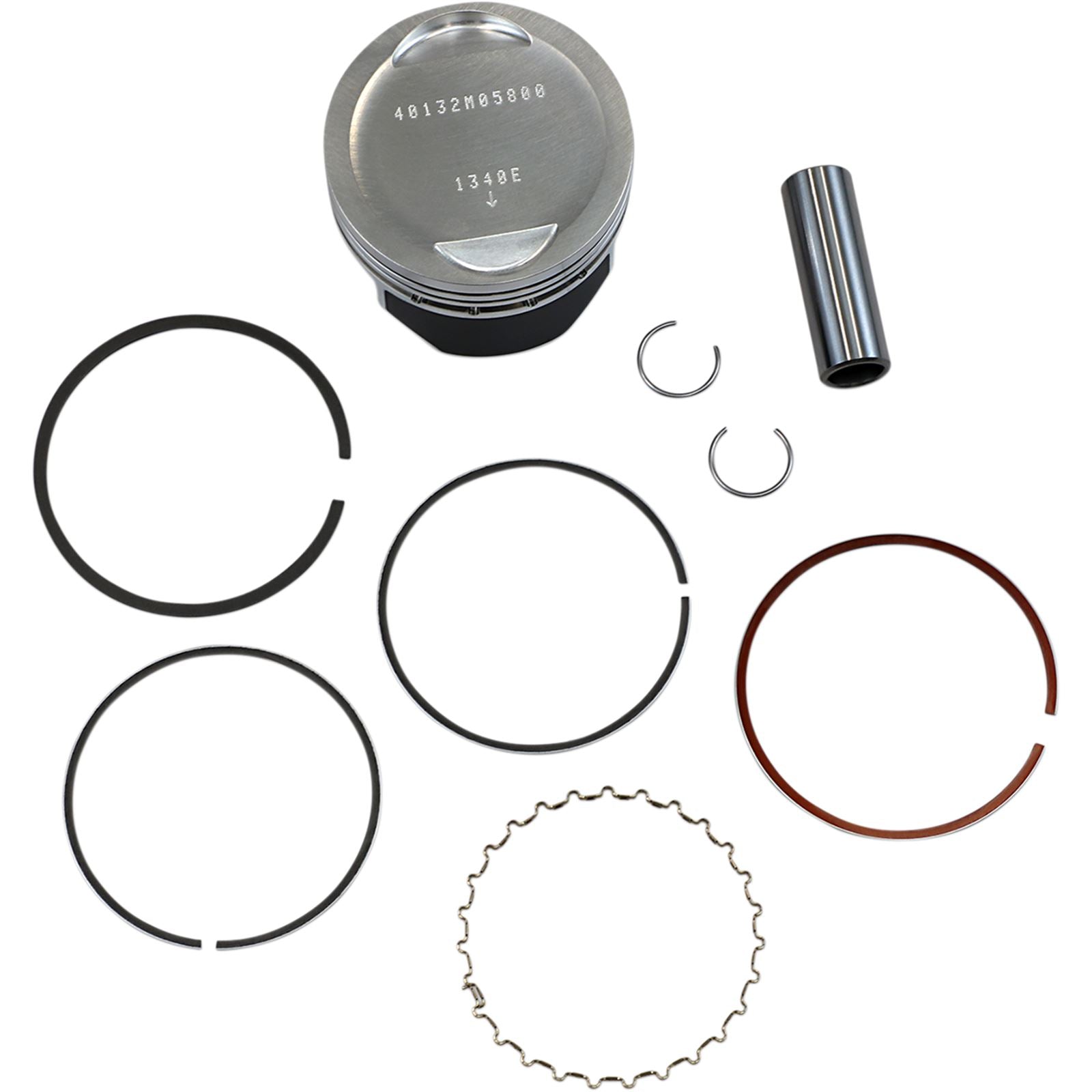 Wiseco - Powersports 10:1 Compression Armorglide Skirt Coated 58mm 40132M05800_495040