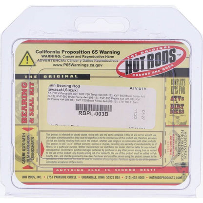 Hot Rods Plain Bearing Connector Rod Brown (1.482-1.486) OE# 92028-1963 RBPL-003B_1648665