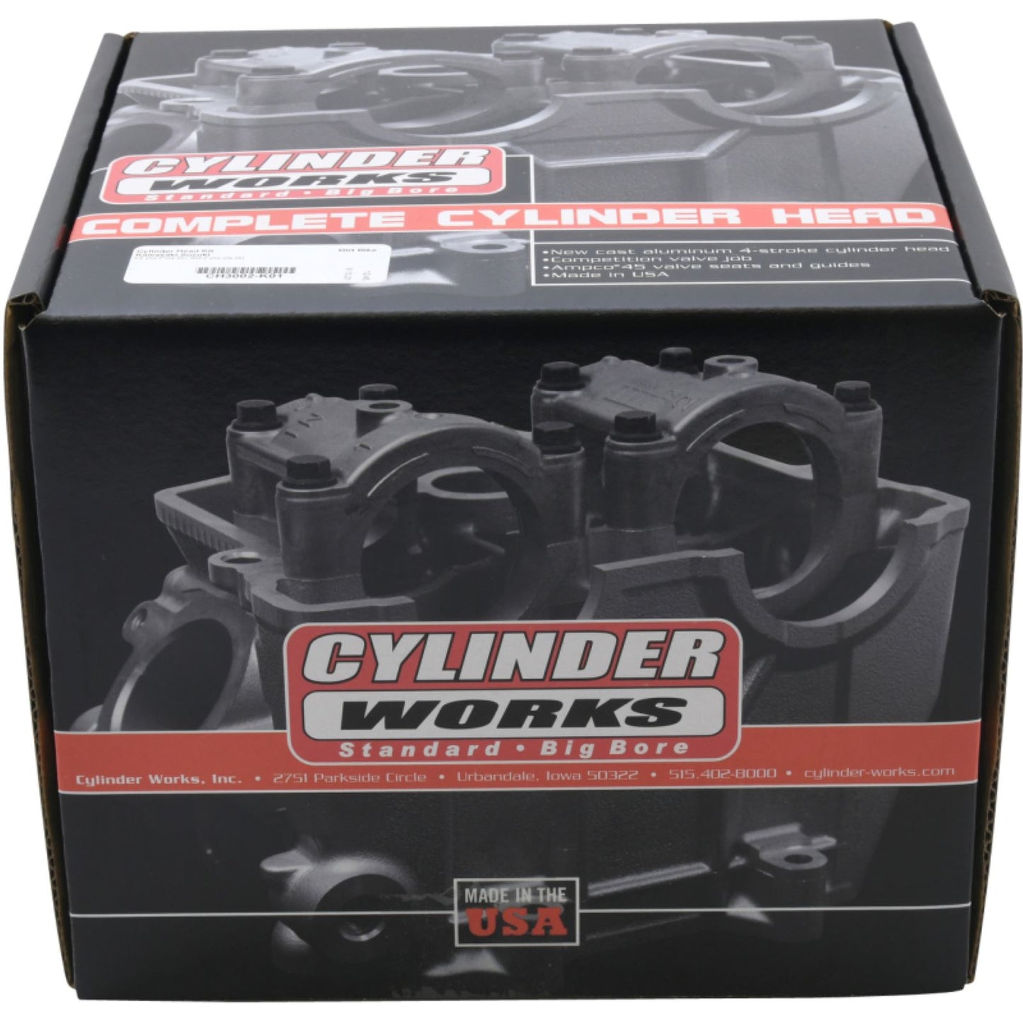 Cylinder Works Replacement Cylinder Head KX250F '04-05 RMZ250 '04-06 [MPN: CH3002-K01]_1617434