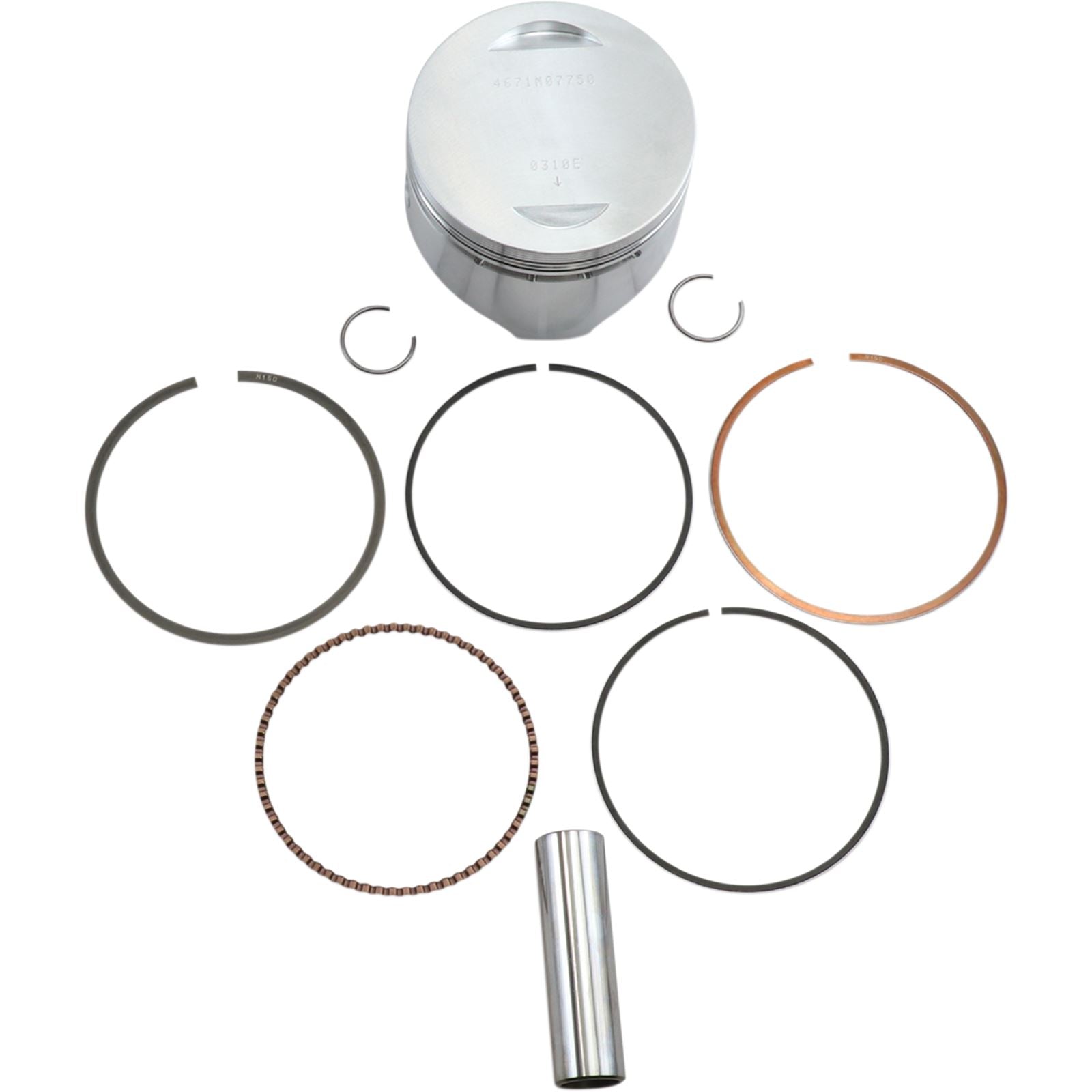 Wiseco - Powersports Piston Kit - +1.50mm 4671M07750_494901