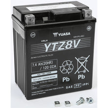 Yuasa Battery YTZ8V Sealed Factory Activated YUAM728ZV_25412