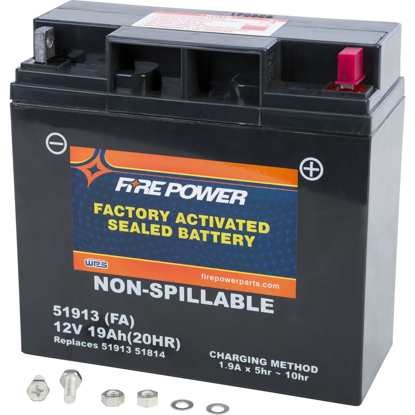 Fire Power Sealed Factory Activated Battery 51913 51913 FA_25415