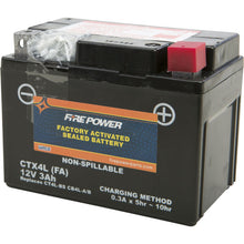 Fire Power Sealed Factory Activated Battery CTx4L/CT4L CTX4L FA_25416
