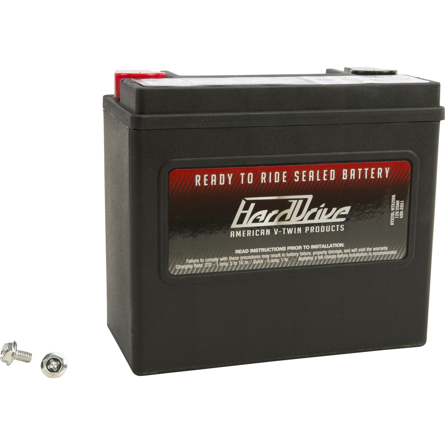 Harddrive Battery YTx20L/YTx20HL 320CCA Factory Activated Sealed AGM HVT-1-FP_25431