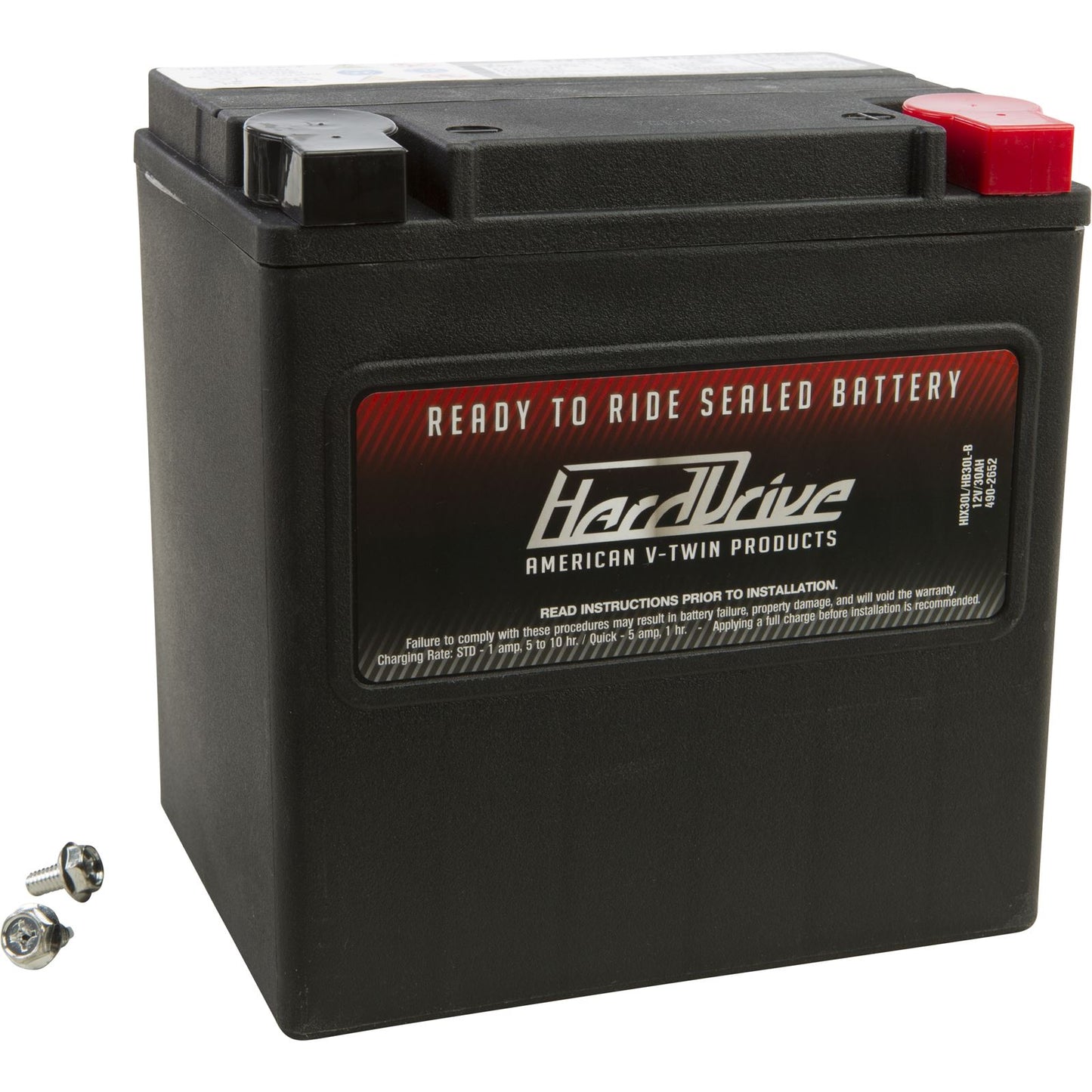 Harddrive Battery YIx30L/YB30L-B 450CC Factory Activated Sealed AGM HVT-2-FP_25432