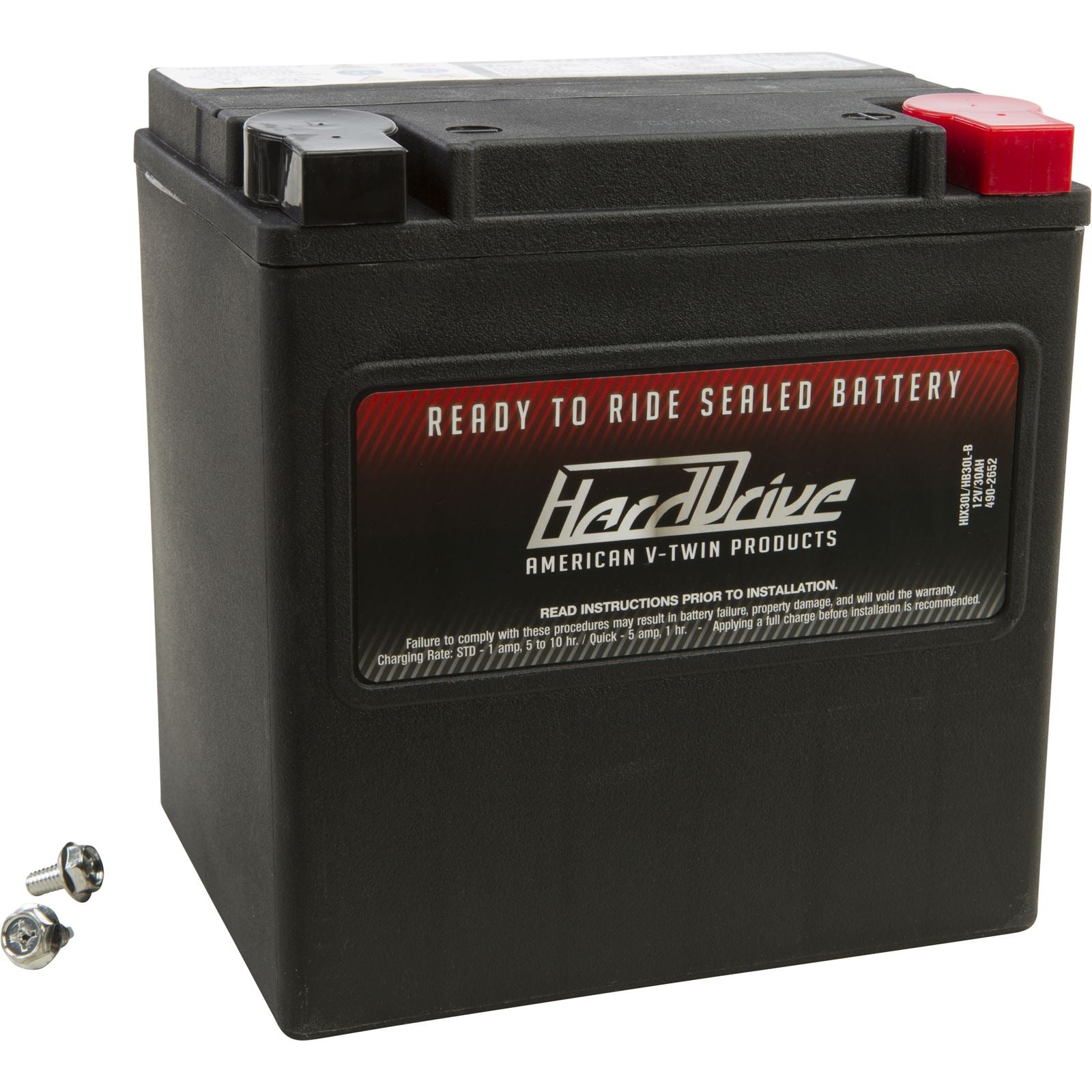 Harddrive Battery YIx30L/YB30L-B 450CC Factory Activated Sealed AGM HVT-2-FP_25432