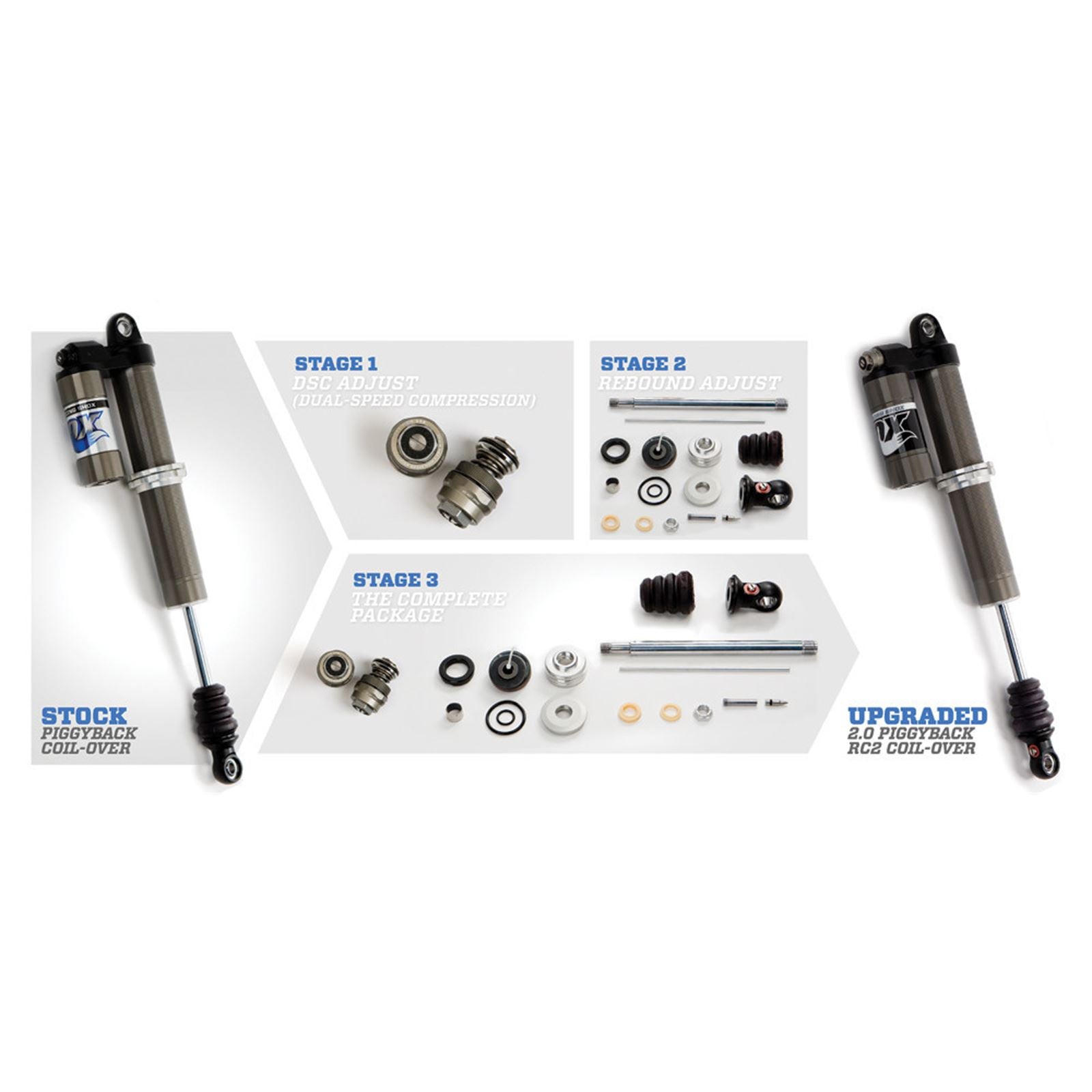 Fox Factory Upgrade Kit Stage 2 Rear 803-00-618_25877