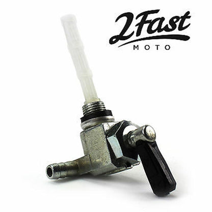 2FastMoto 10mm Fuel Tank Petcock Valve - Motobecane Peugeot Motron - 90 Degree 40v, 50v 403.300 / 403300_620681