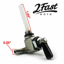 2FastMoto 10mm Fuel Tank Petcock Valve - Motobecane Peugeot Motron - 90 Degree 40v, 50v 403.300 / 403300_620675