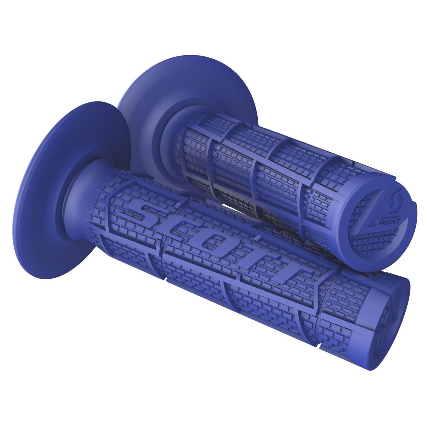 Scott Radial Full Waffle Grips Blue 7/8" 233925-0003_1142178