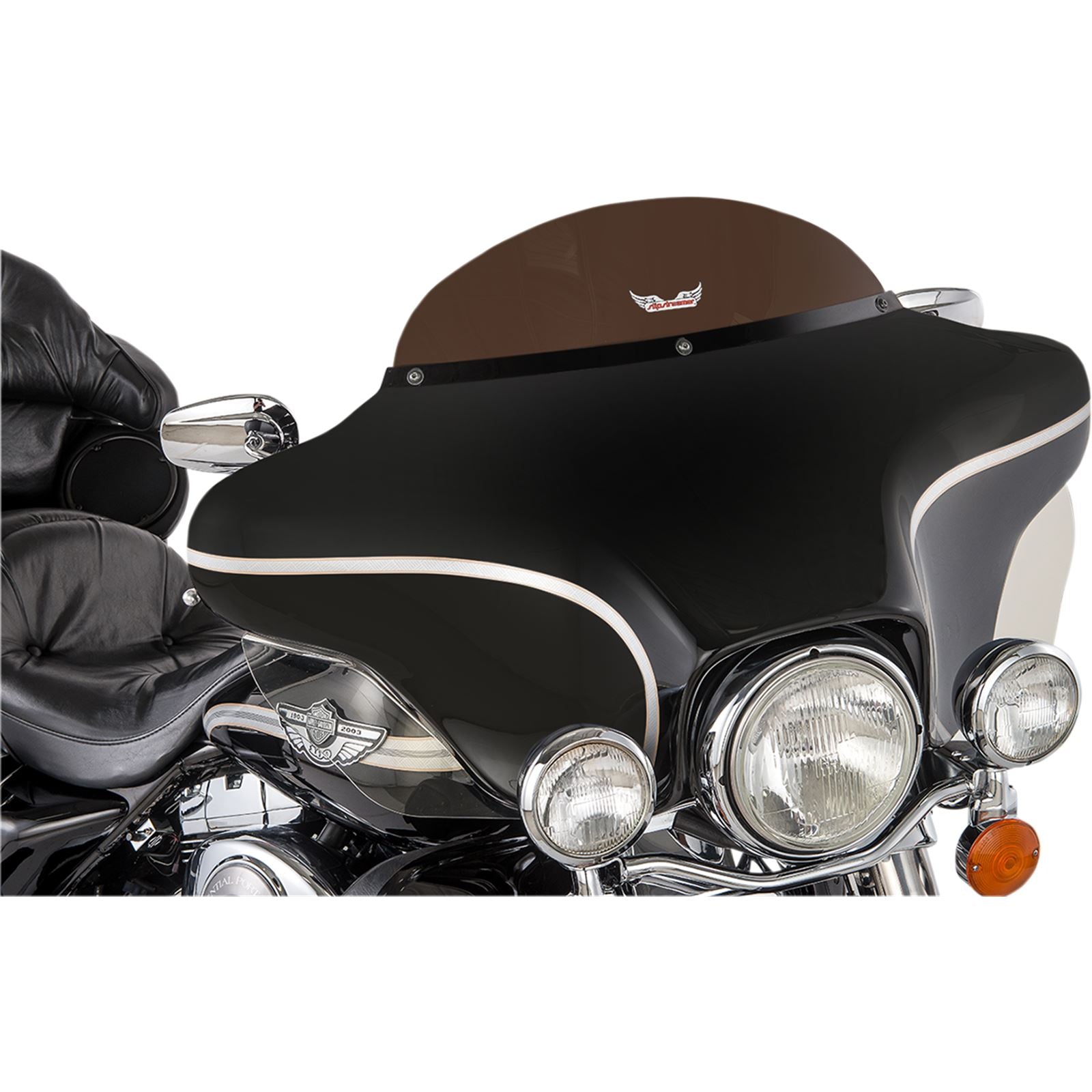 Slipstreamer Windshield Dark Smoke 6" FLH '96-13 S-135-6DS_474630