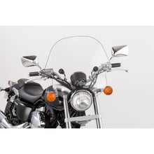 Slipstreamer SS-10 Viper Windshield Clear with Chrome Hardware 7/8" & 1" SS-10CHR-C_26748