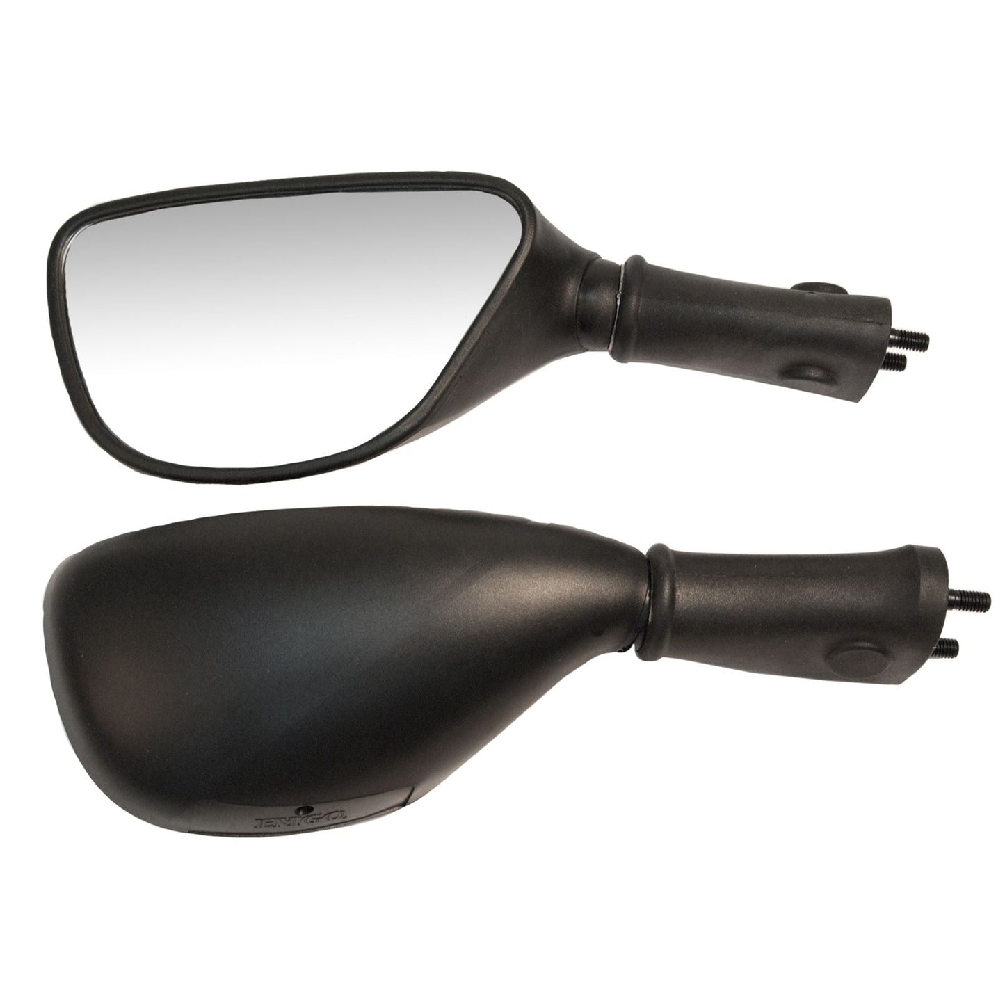 Emgo Replacement Mirror- Side View - Oval - Black - Right - Each 20-31501_26759