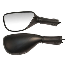 Emgo Replacement Mirror- Side View - Oval - Black - Right - Each 20-31501_26759