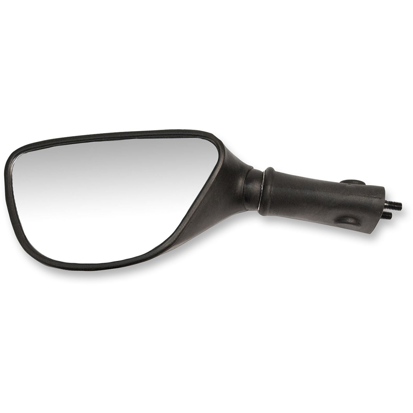 Emgo Replacement Mirror - Side View - Oval - Black - Left - Each 20-31502_381310