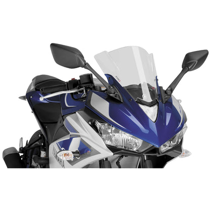 Puig Z-Racing Windscreen - Clear for Yamaha 7649W_26911