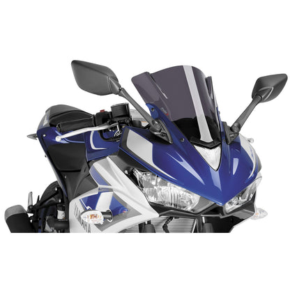 Puig Z-Racing Windscreen - Dark Smoke for Yamaha [MPN: 7649F]_26912