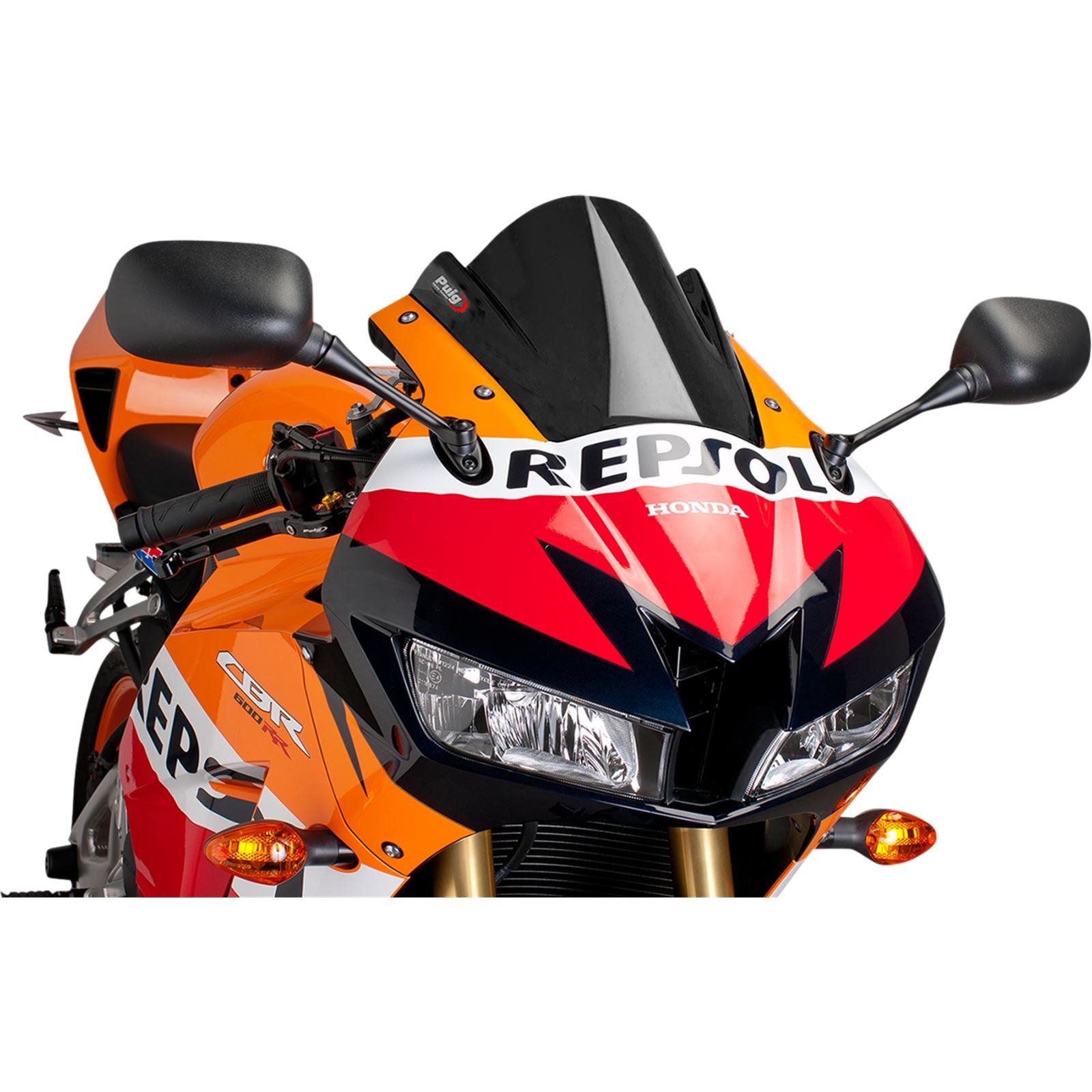 Puig Windscreen Racing Black 6478N_461058