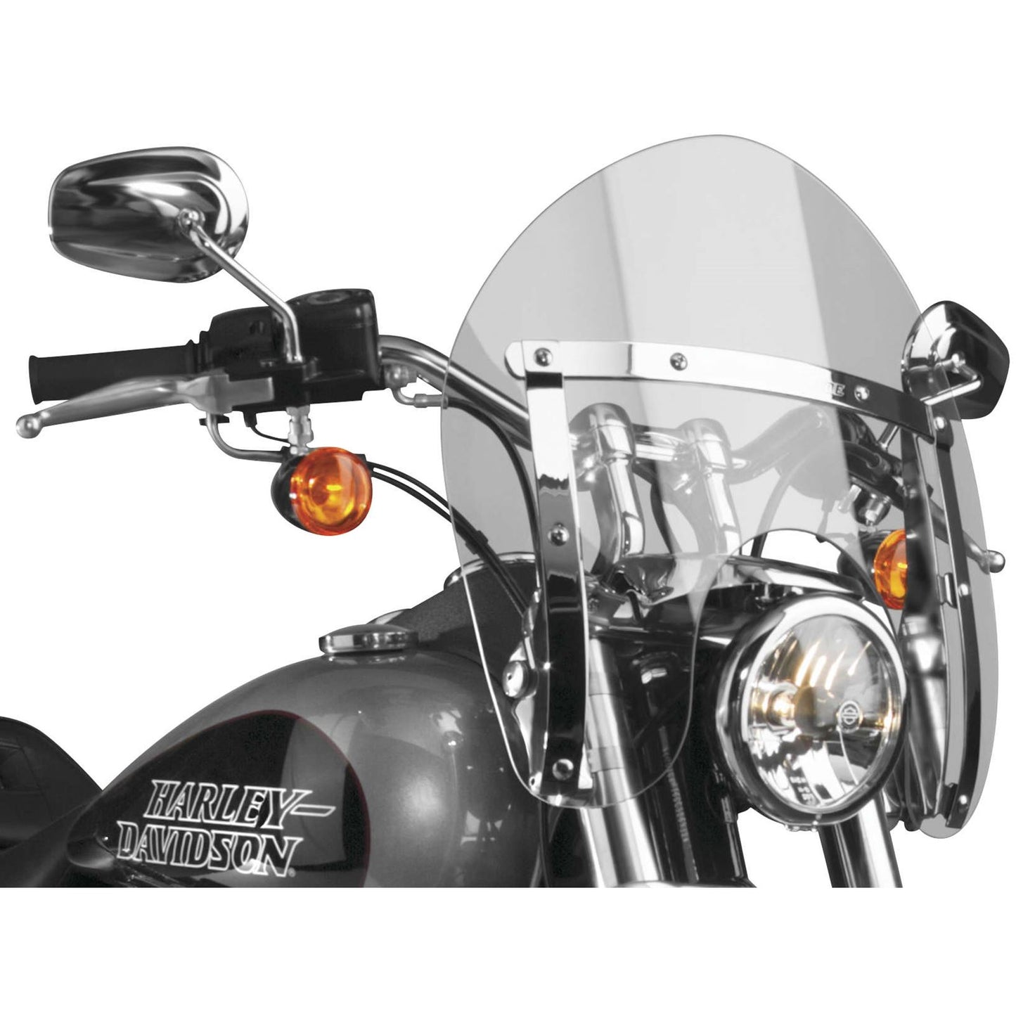 National Cycle Switchblade Shorty Smoke H-D Narrow 49mm Fork N21732_26956