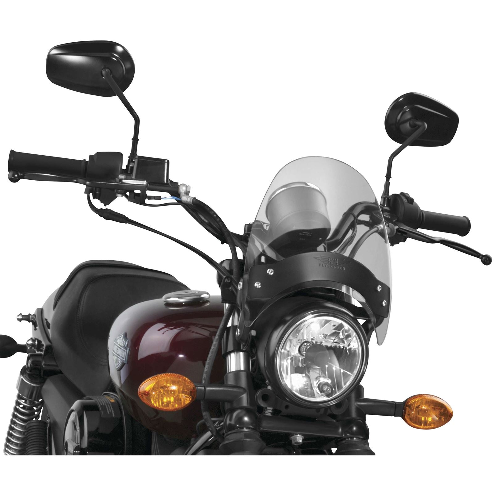 National Cycle Flyscreen Windscreen Smoke Black Hardware N2530-002_26971