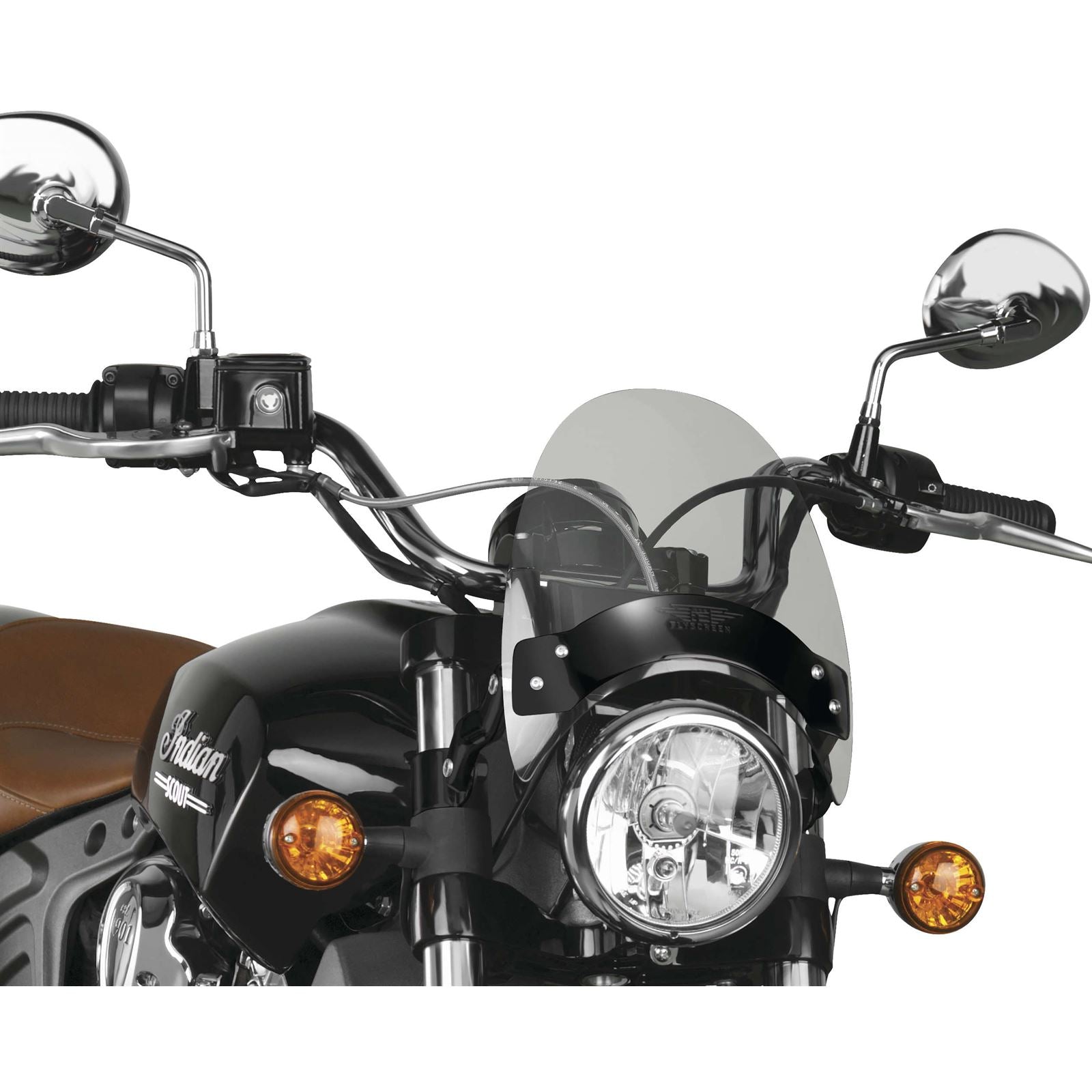 National Cycle Flyscreen Windscreen Smoke Black Hardware N2530-002_26972