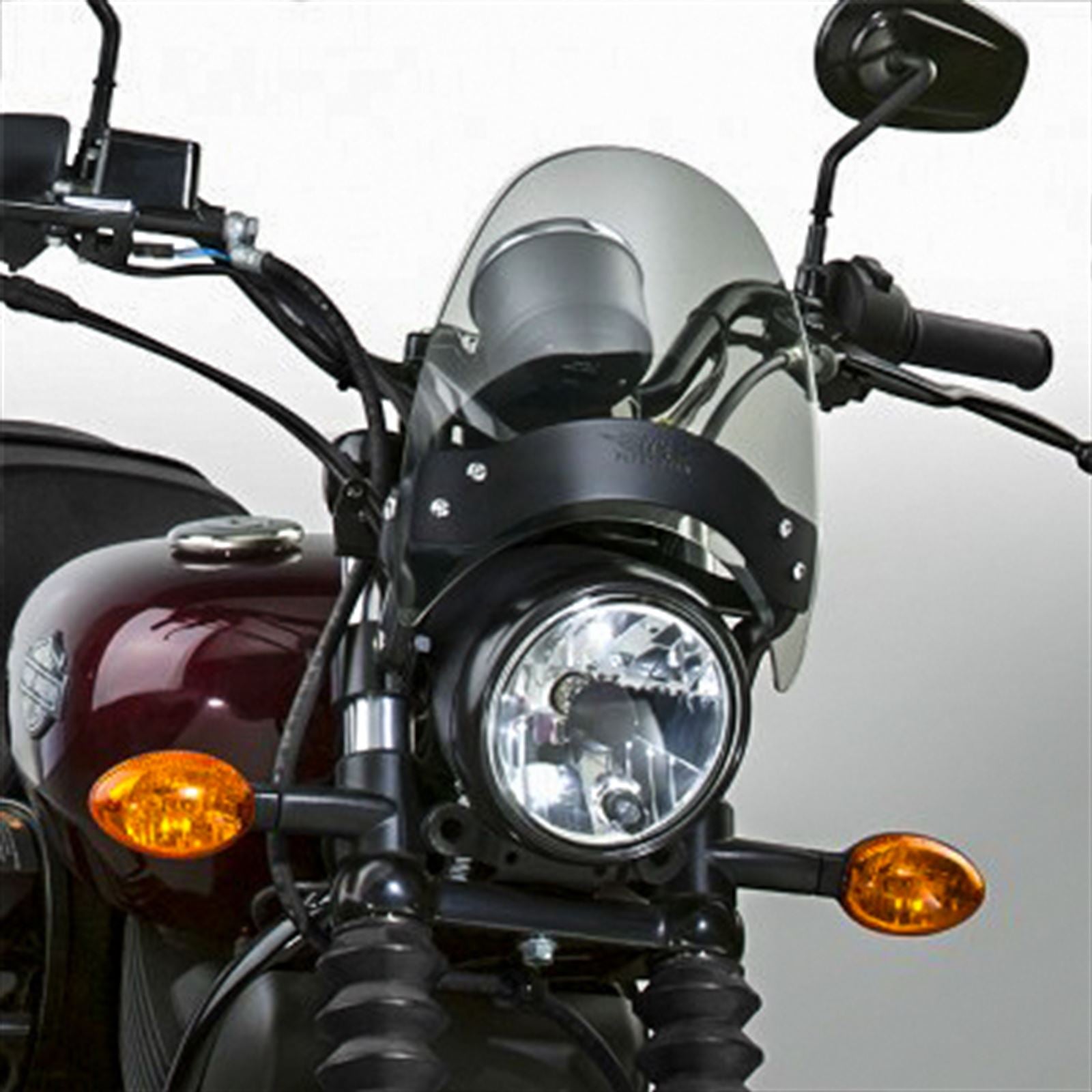 National Cycle Flyscreen Windscreen Smoke Black Hardware [MPN: N2534-002]_26978