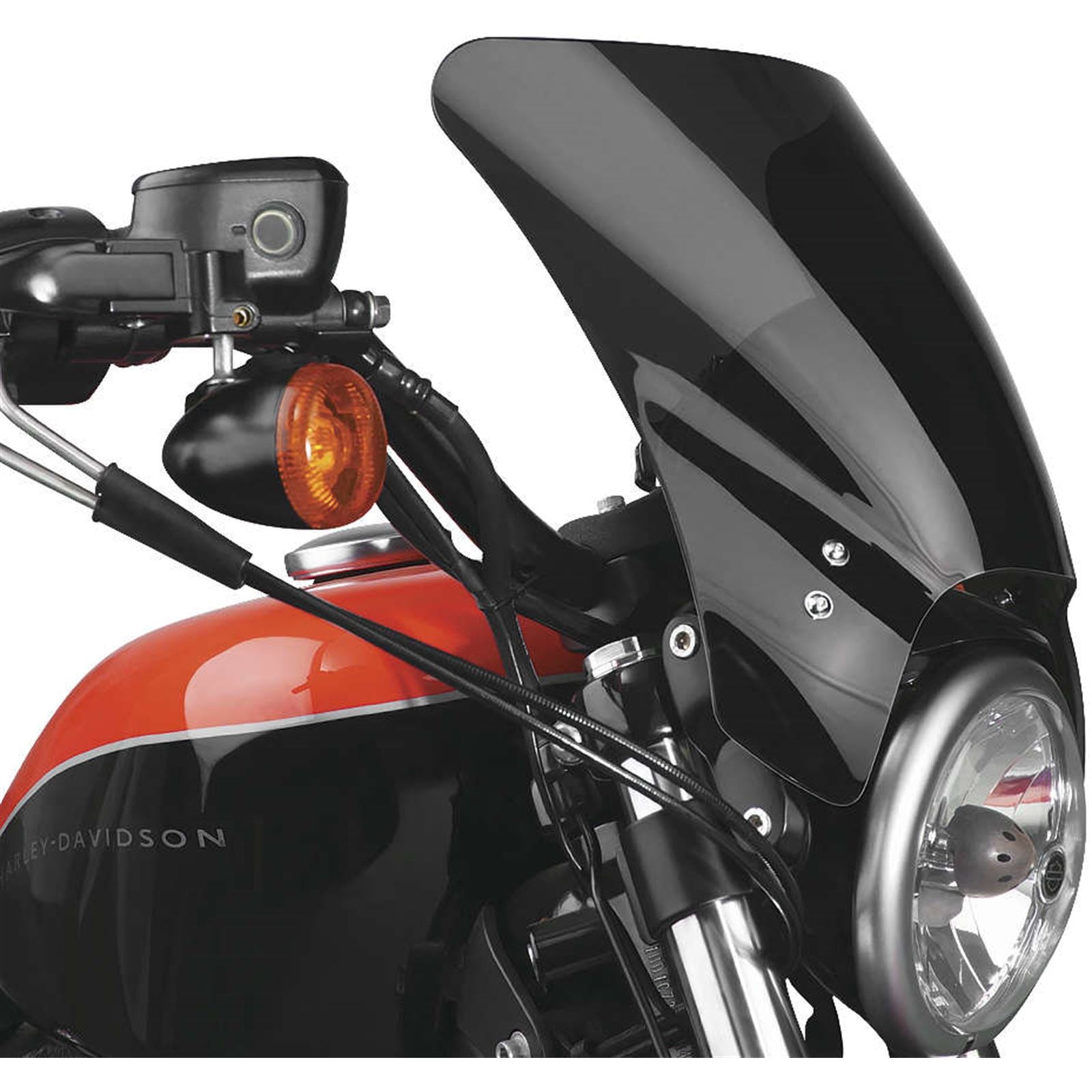 National Cycle Mohawk Windshield Dark Tint Black Hardware Up to 43mm OD N2831-002_26988