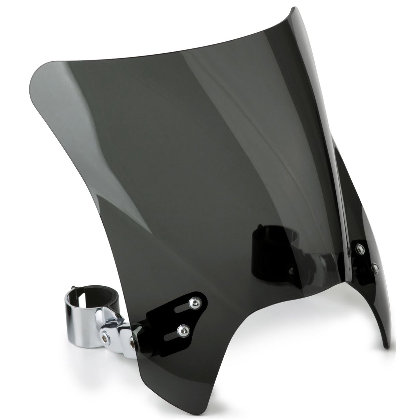 National Cycle Mohawk Windshield Dark Tint Chrome Hardware Up to 43mm OD N2831-001_26994