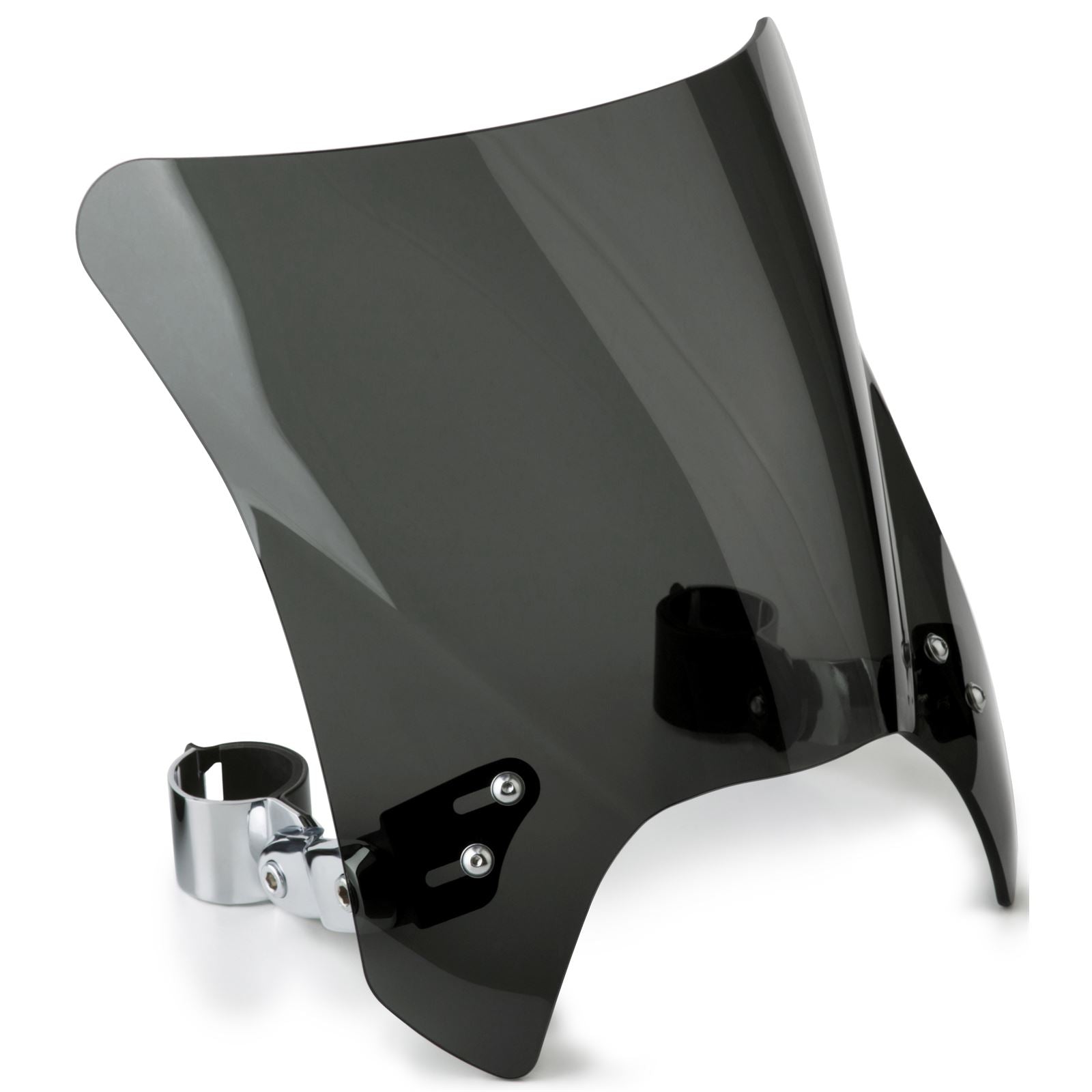 National Cycle Mohawk Windshield Dark Tint Chrome Hardware Up to 43mm OD N2831-001_26994