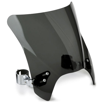 National Cycle Mohawk Windshield Dark Tint Chrome Hardware Up to 43mm OD N2831-001_26994