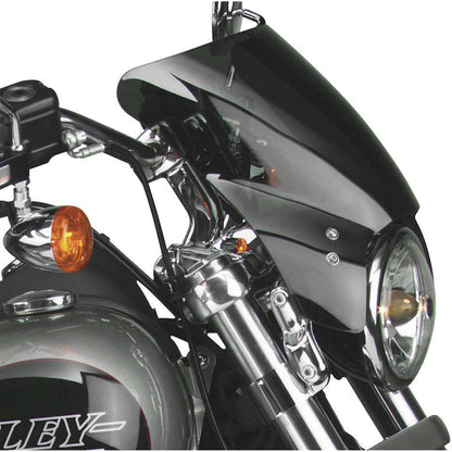 National Cycle Mohawk Windshield Dark Tint Chrome Hardware 44-51mm OD N2839-001_27010
